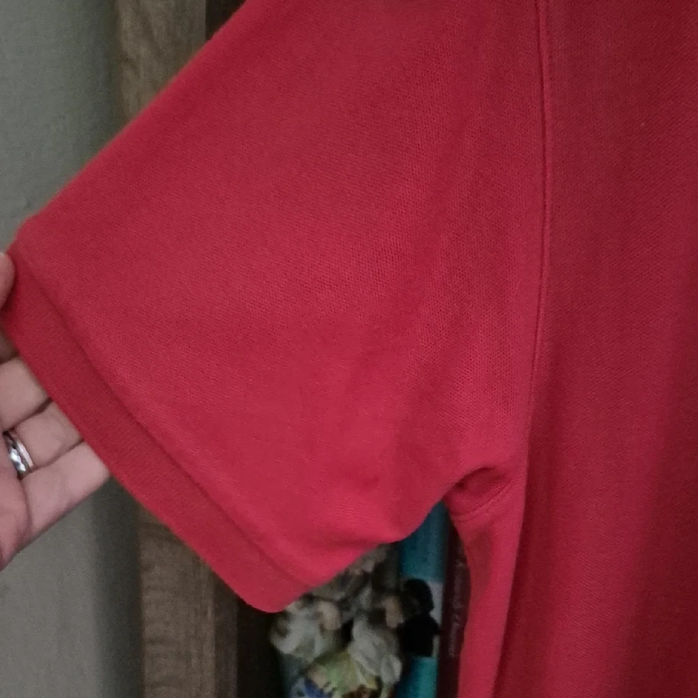 Nautica Men's Polo Shirt in Rich Red - Picture 4 of 6